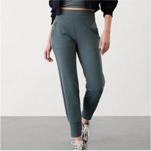 Athleta Pants Womens Small Green Eden High Rise Venice Jogger Sporty Athletic